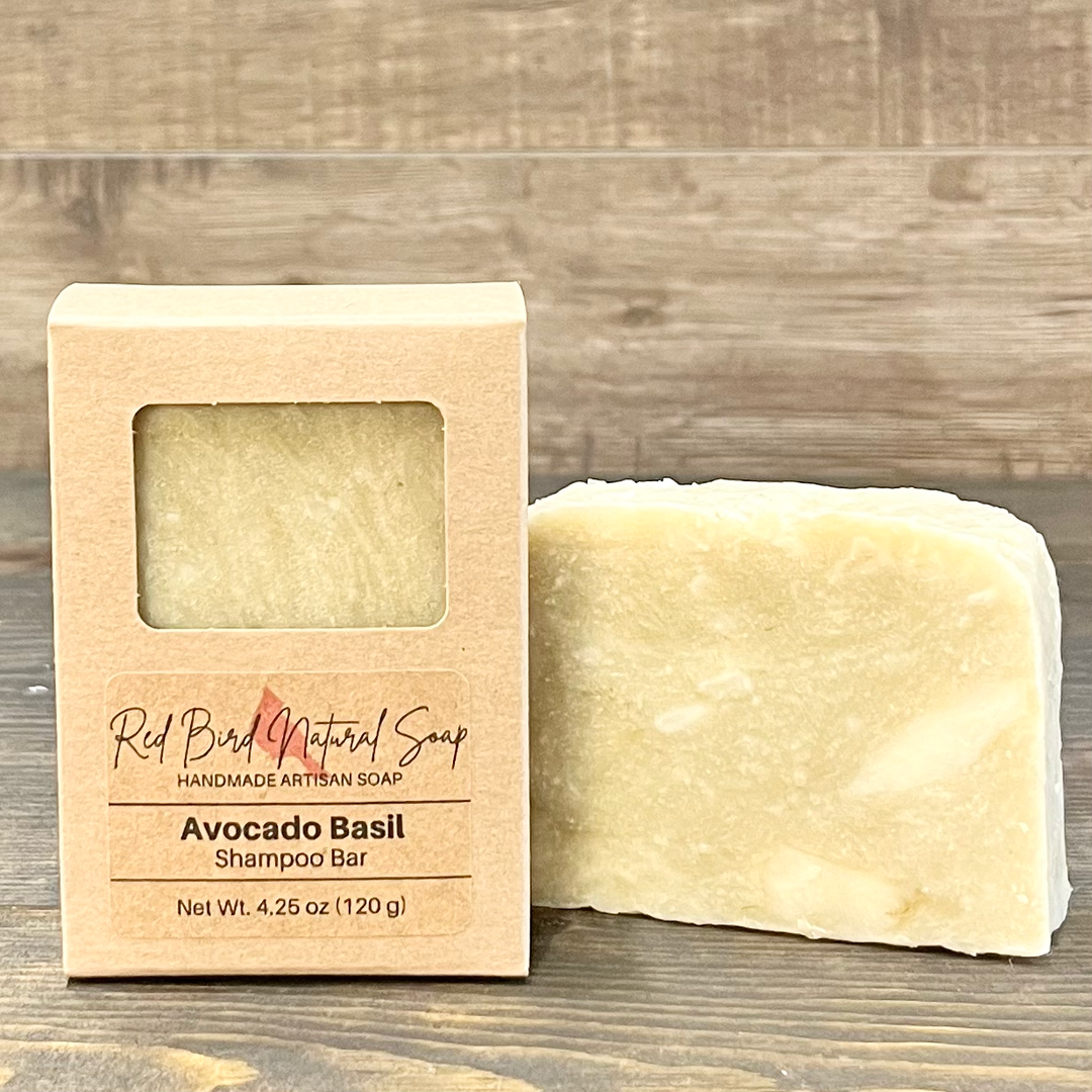 Avocado Basil Shampoo Bar