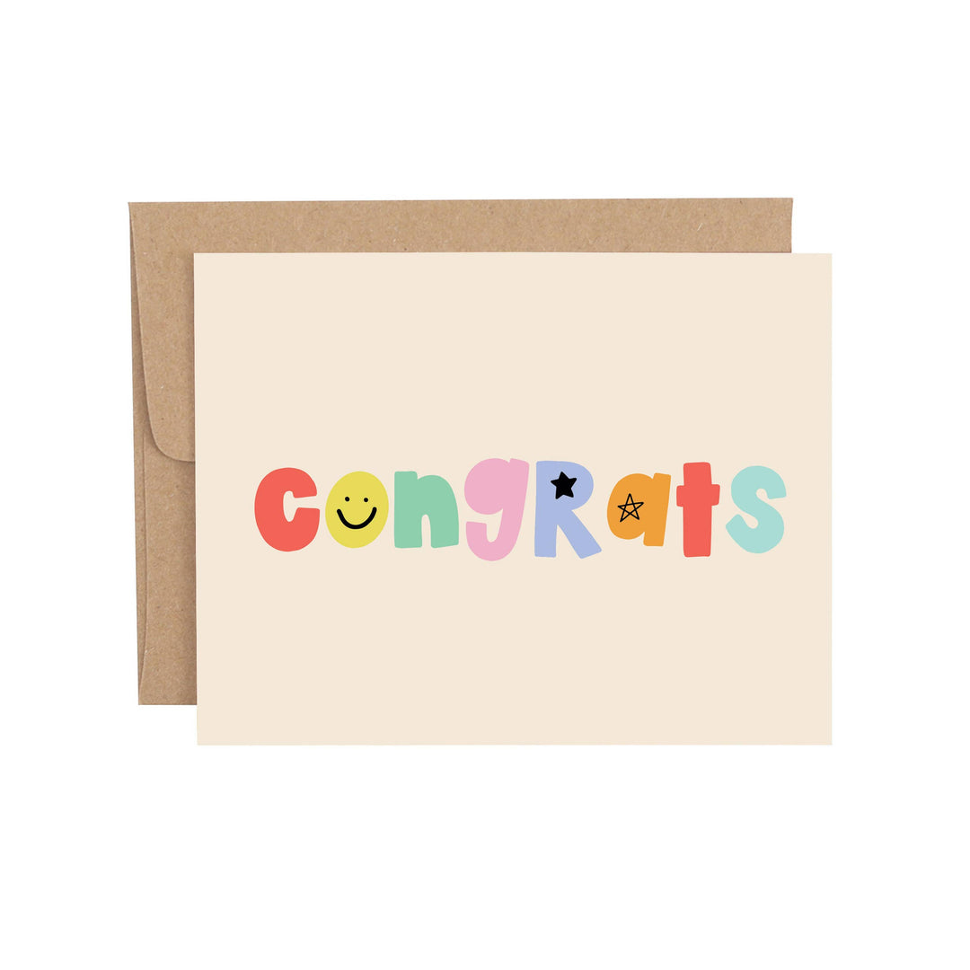 Callie Danielle - Happy Congratulations Greeting Card