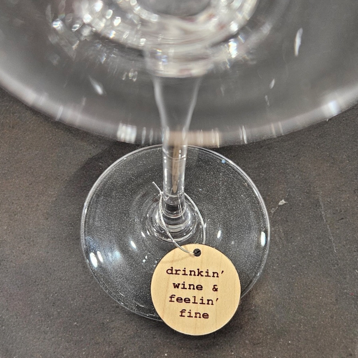 Pour Decisions Wine Glass Charms