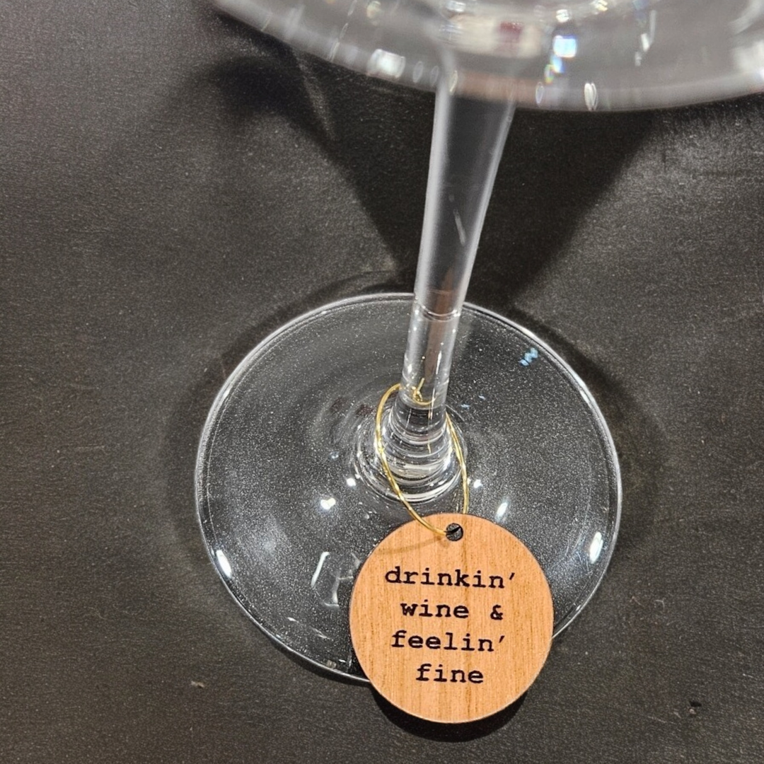 Pour Decisions Wine Glass Charms