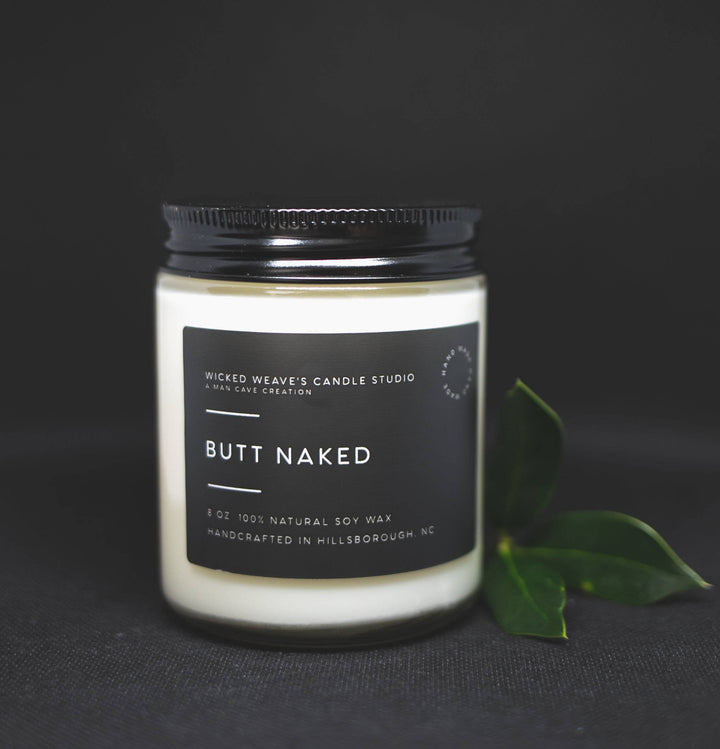 Butt Naked Soy Wax Candle (4 Size Options)