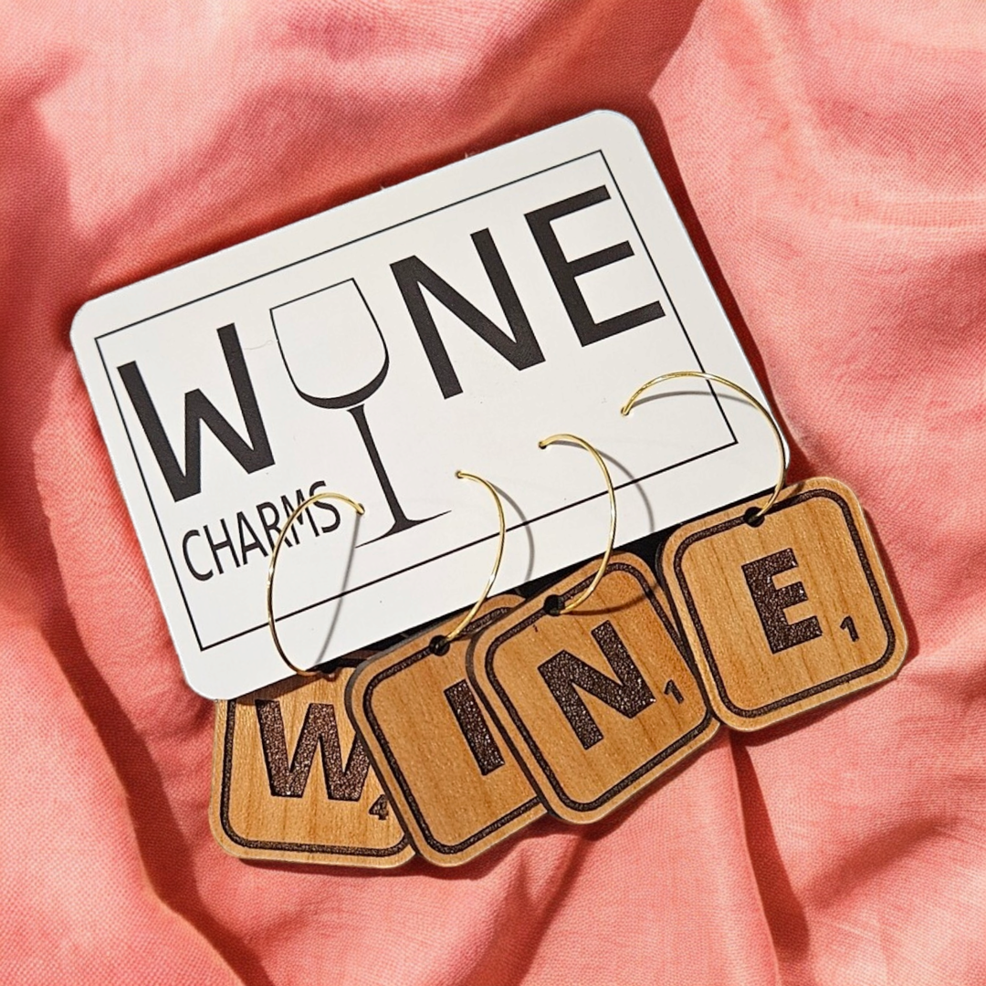 Board Game Wine Charms