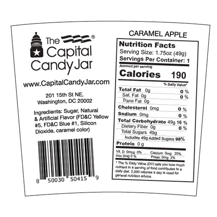 Cotton Candy Caramel Apple (1.75oz)