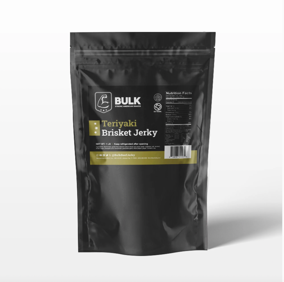 BULK Jerky - Brisket Beef Jerky - All Natural