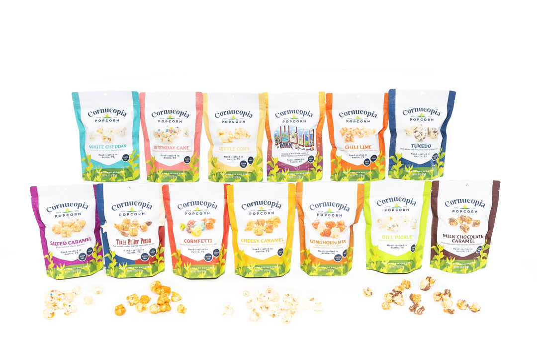 Signature Bags of popcorn
