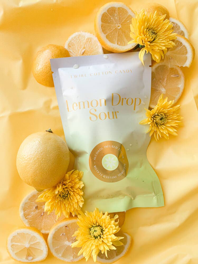 Lemon Drop Sour Cotton Candy