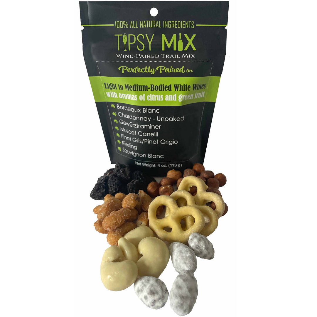 Wine Trail Mix: Light to Medium-Bodied White Wines