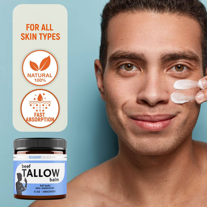 Magnum Solace - Beef Tallow Balm - ⚡Flash Sale 12 pack FREE ends 7/31⚡