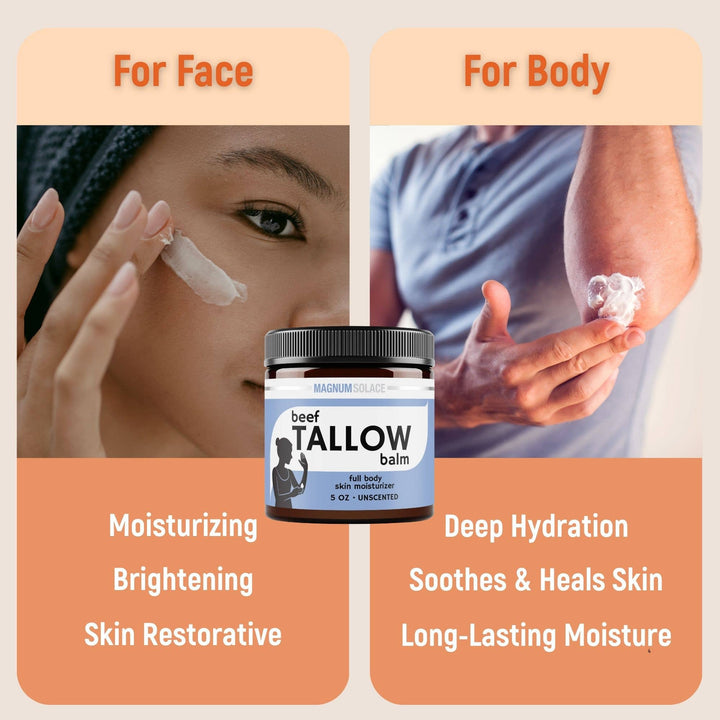 Magnum Solace - Beef Tallow Balm - ⚡Flash Sale 12 pack FREE ends 7/31⚡