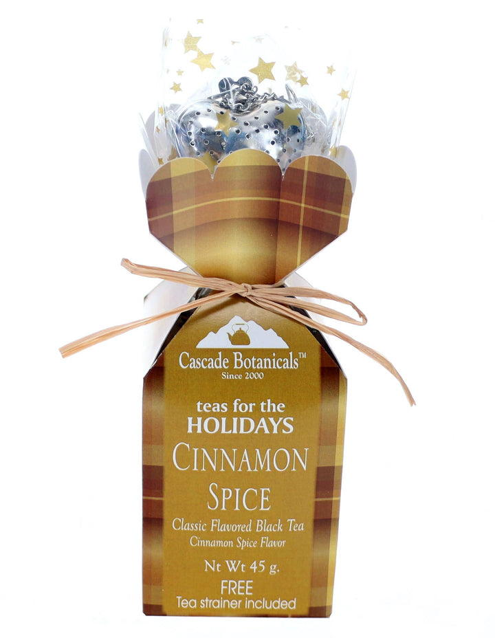 Cascade Teas & Botanicals - Holiday Tea Gift Set with FREE INFUSER