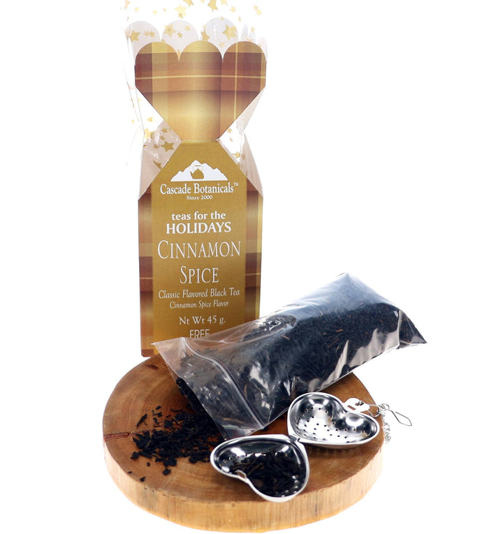 Cascade Teas & Botanicals - Holiday Tea Gift Set with FREE INFUSER