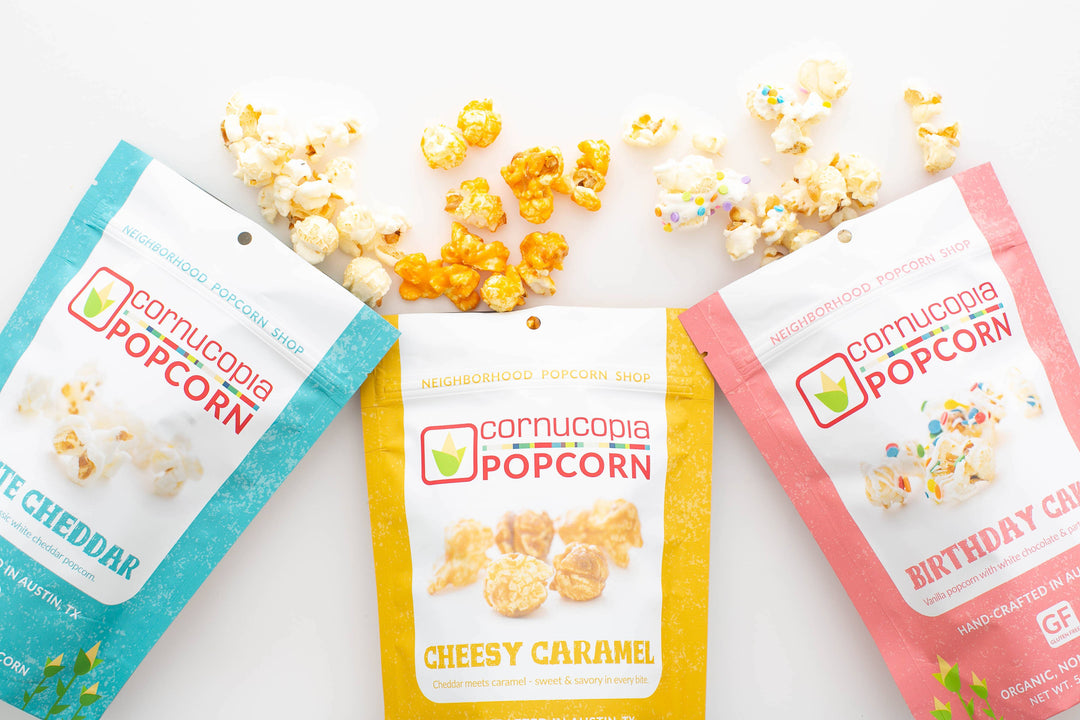 Signature Bags of popcorn