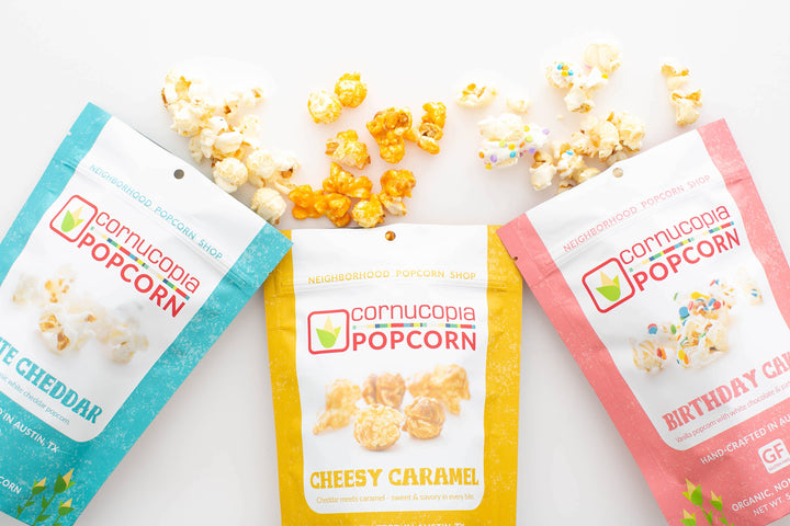 Signature Bags of popcorn