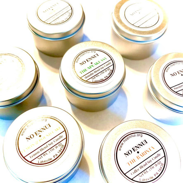 Sea Salt & Citron Artisanal Soy Candle