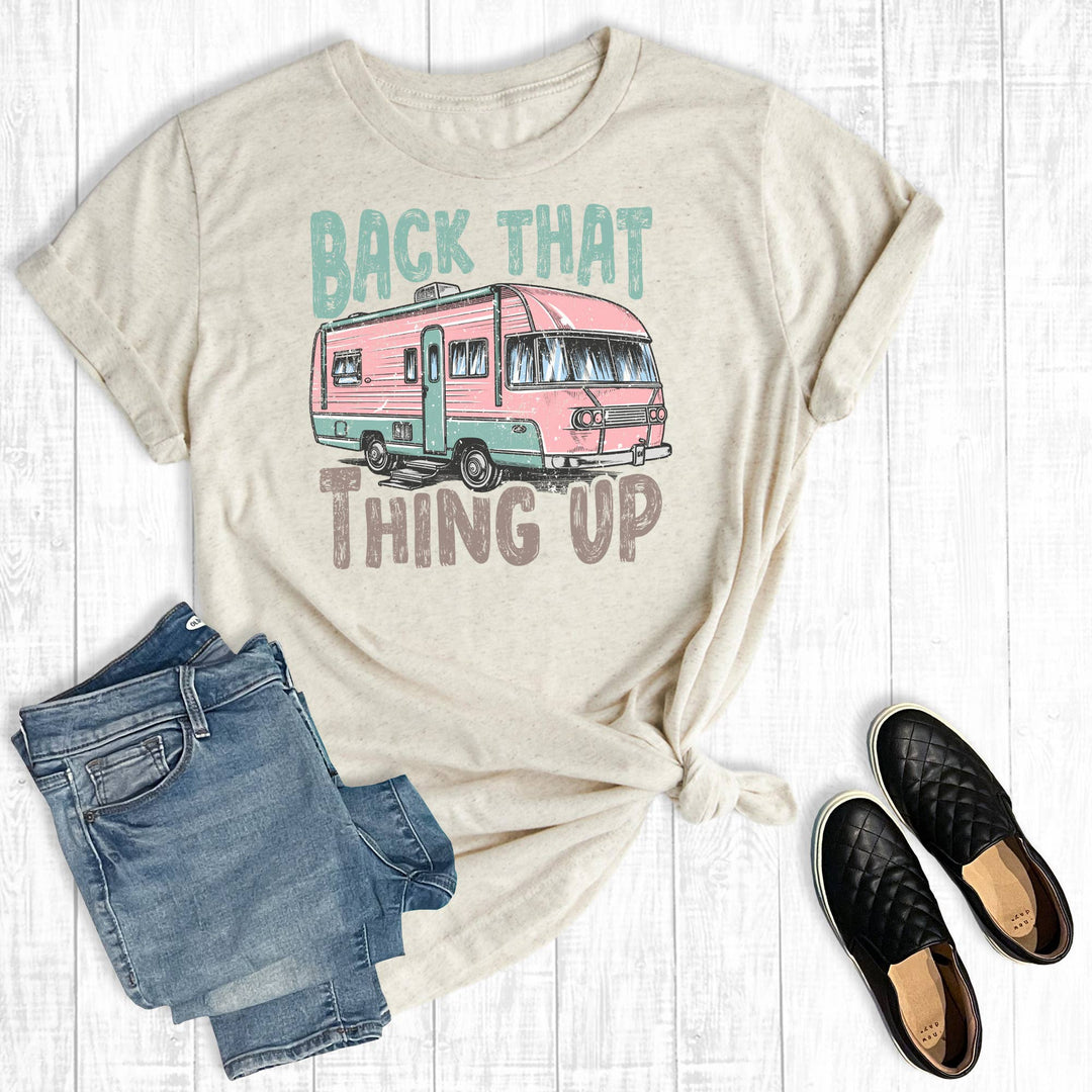 The Way Down South - Summer Camping Back That Thing Up Graphic Tee