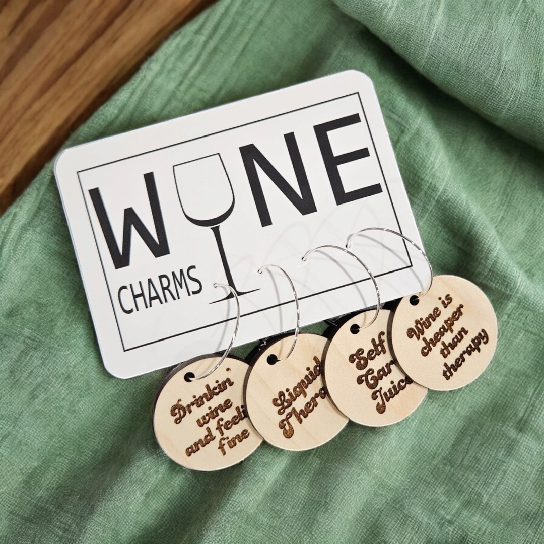 Therapy Wine Charms