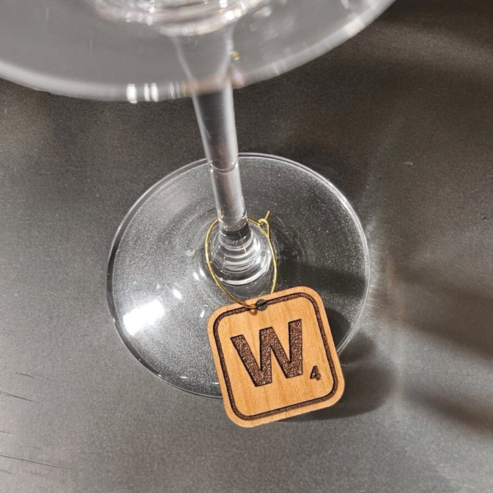 Board Game Wine Charms