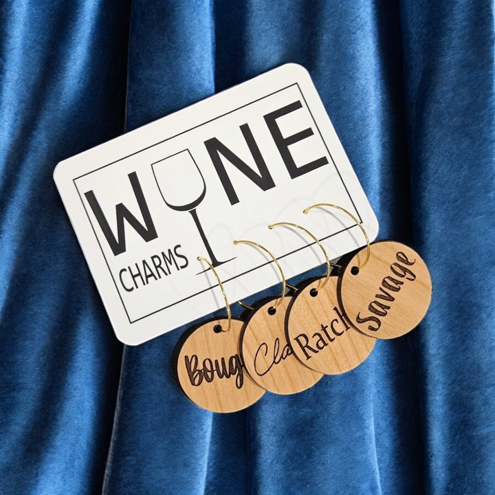 Bougie Wine Charms
