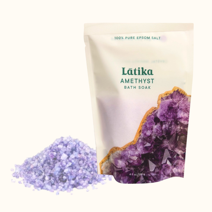 Geode Crystal Inspired Bath salt - Amethyst 🔮