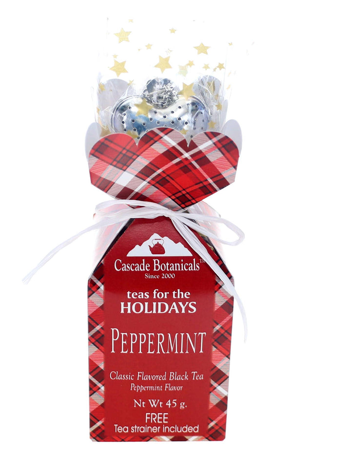 Cascade Teas & Botanicals - Holiday Tea Gift Set with FREE INFUSER