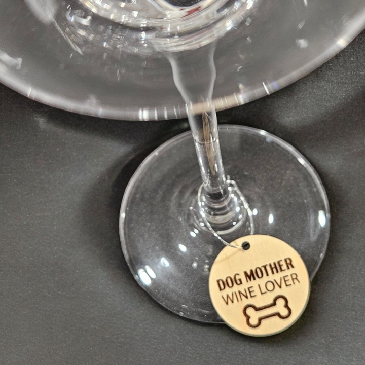 Dog Wine Charms