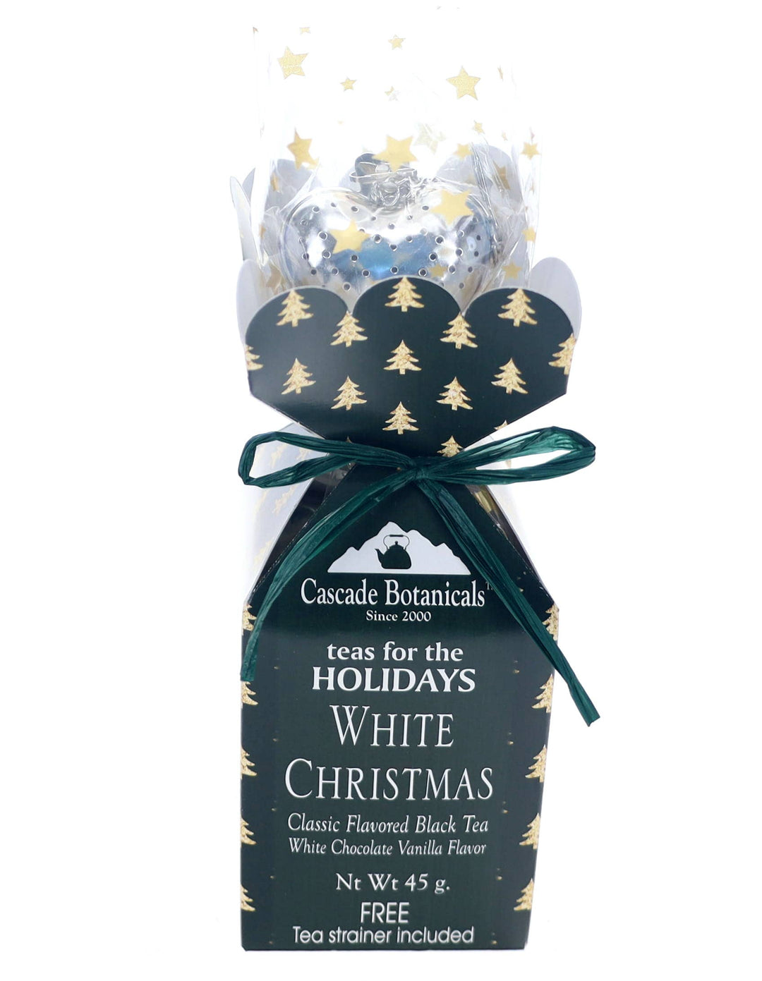 Cascade Teas & Botanicals - Holiday Tea Gift Set with FREE INFUSER