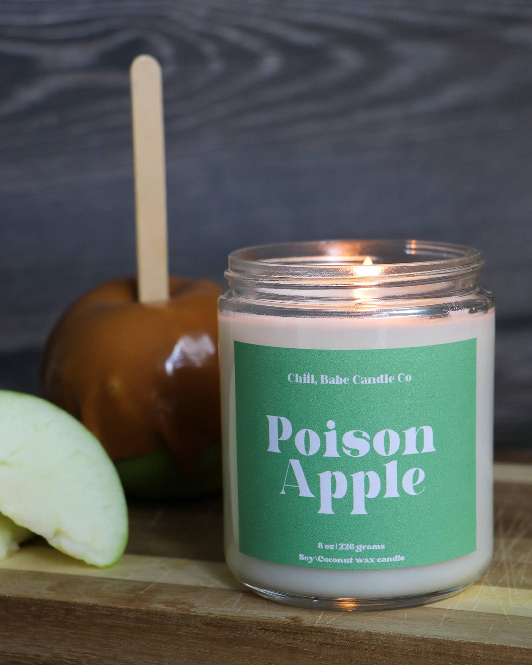 Poison Apple Candle | Apple + Caramel + Vanilla
