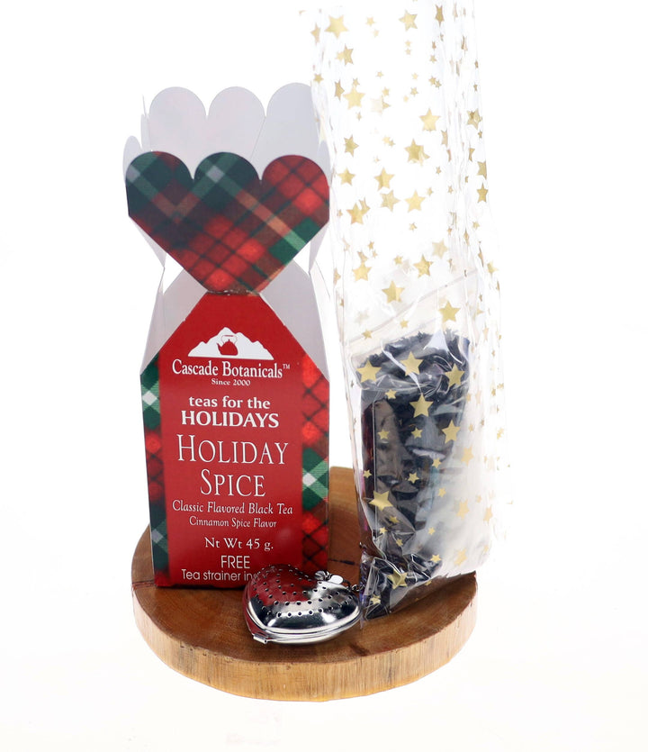 Cascade Teas & Botanicals - Holiday Tea Gift Set with FREE INFUSER