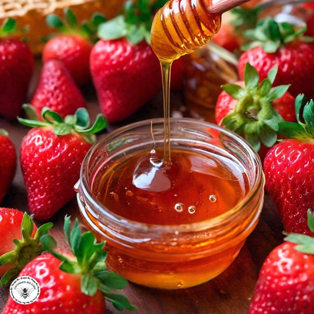 Strawberry Infused Honey