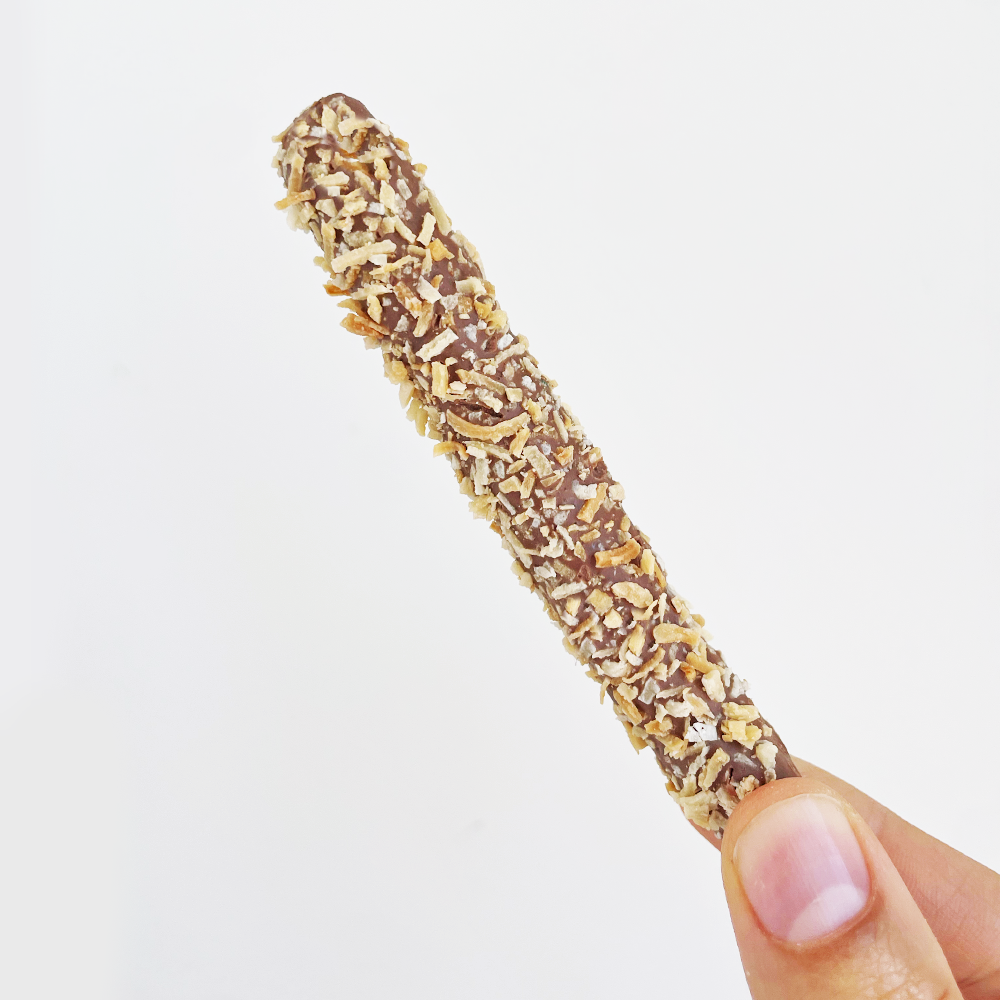 Coconut Chocolate Covered Pretzels