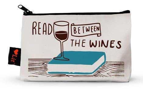 Read Between The Wines Pencil Pouch
