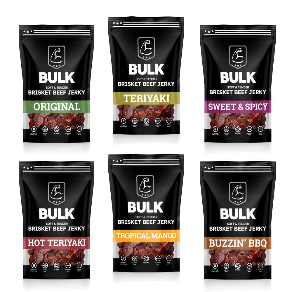 BULK Jerky - Brisket Beef Jerky - All Natural