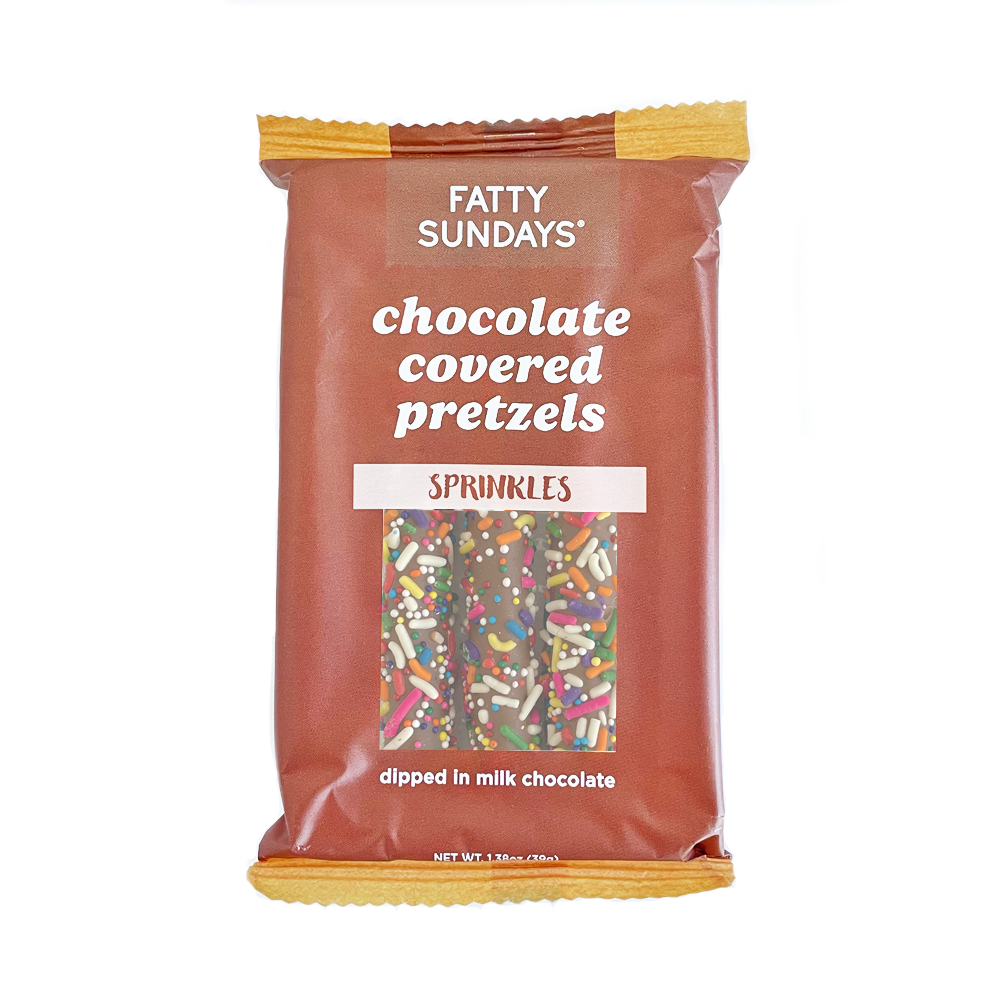 Sprinkles Chocolate Covered Pretzels