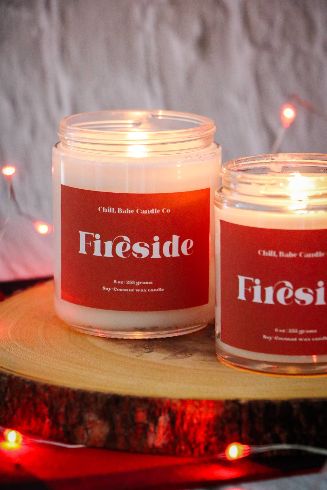 Fireside Candle | Vanilla + Smokey Woods