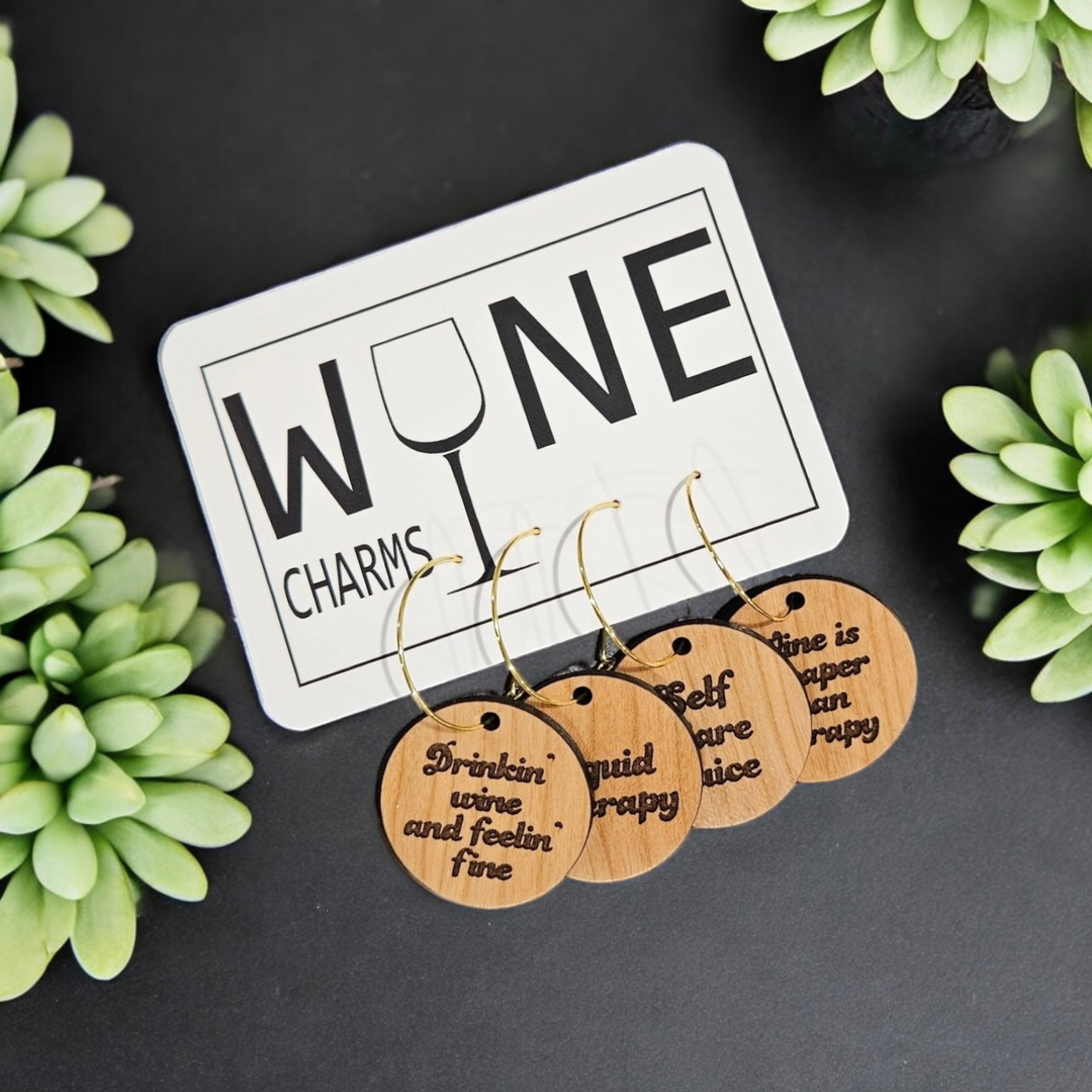 Therapy Wine Charms