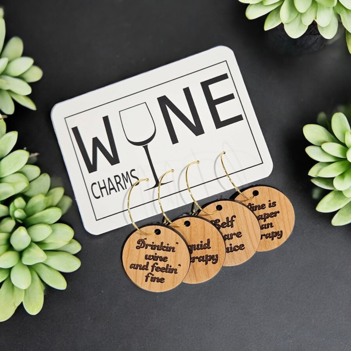 Therapy Wine Charms