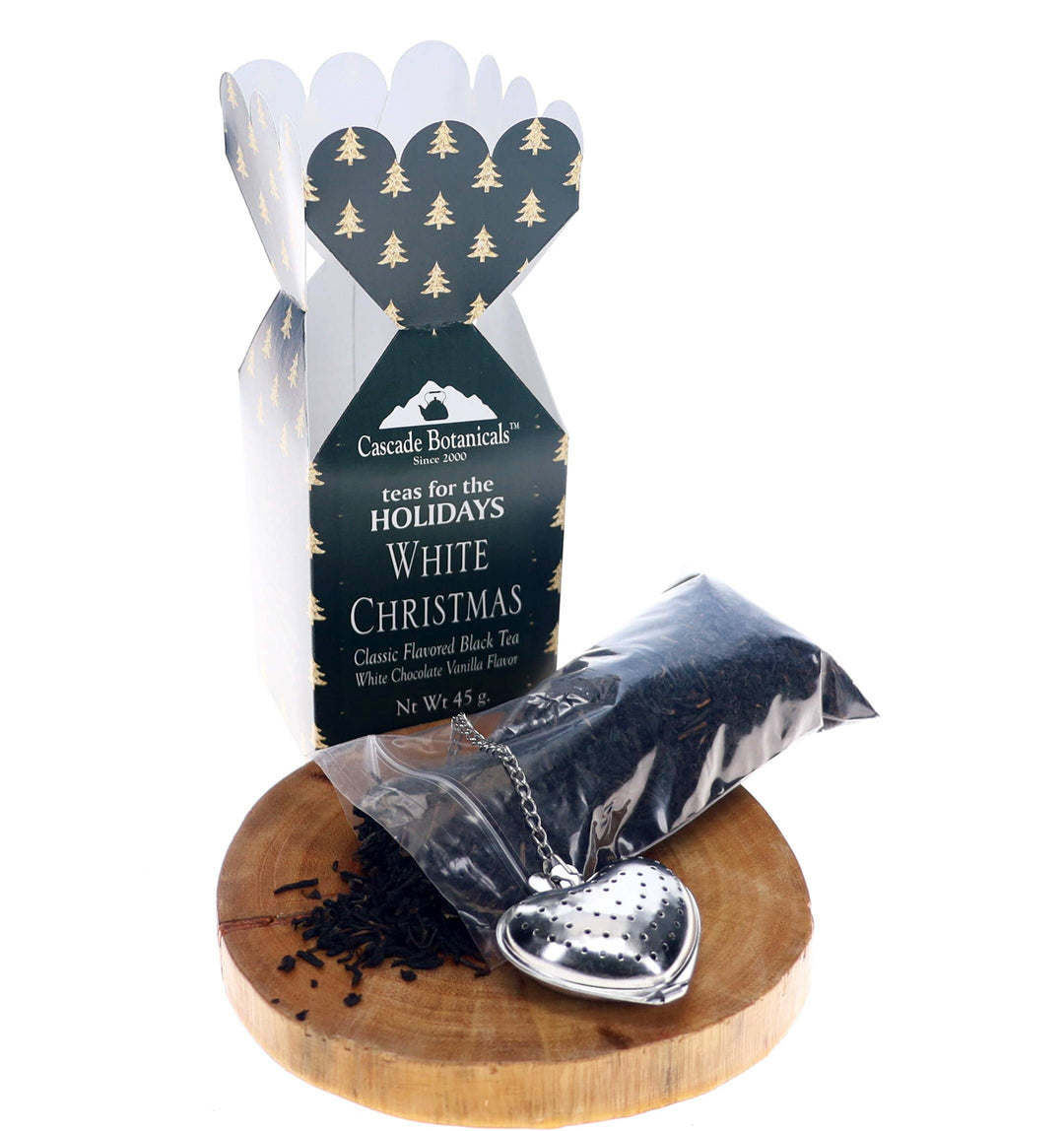 Cascade Teas & Botanicals - Holiday Tea Gift Set with FREE INFUSER