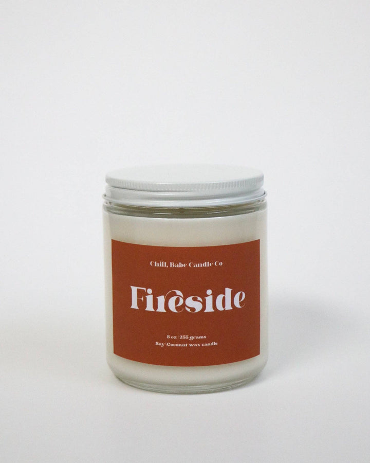 Fireside Candle | Vanilla + Smokey Woods