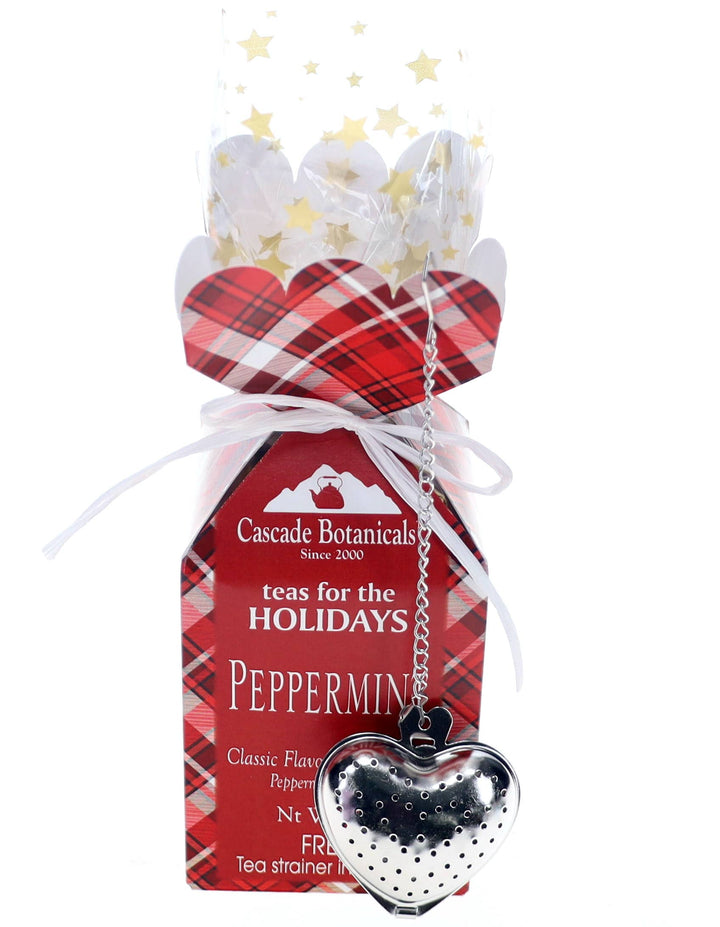 Cascade Teas & Botanicals - Holiday Tea Gift Set with FREE INFUSER