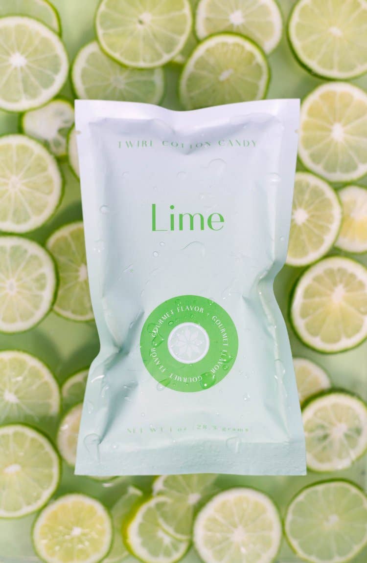 Lime Flavored Cotton Candy
