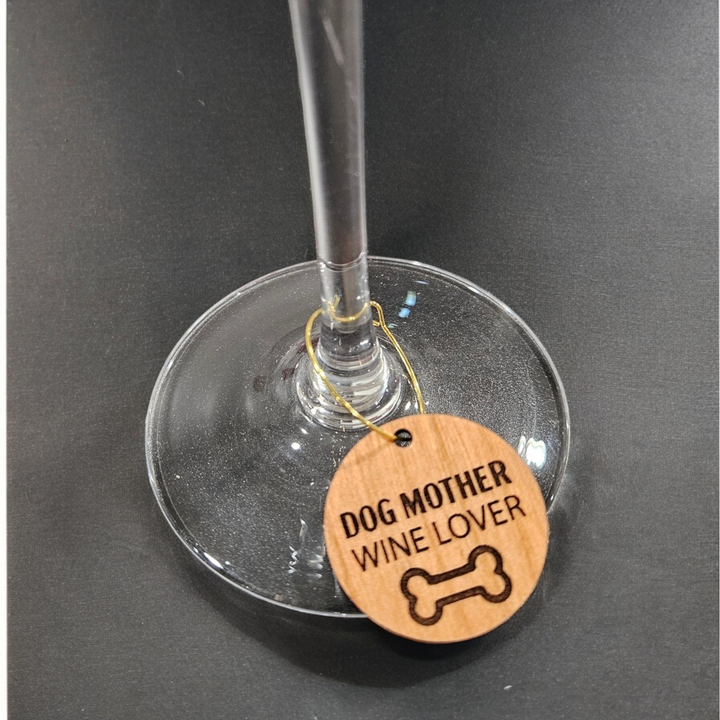 Dog Wine Charms