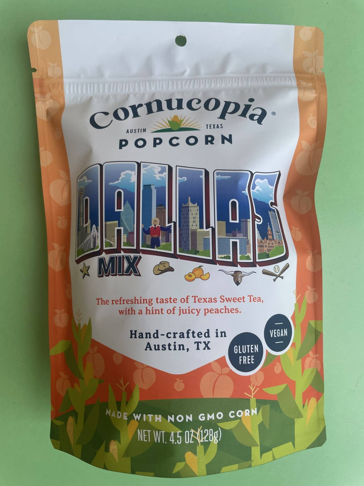 Cornucopia Popcorn - Dallas Mix - Signature Bag- NEW Arrival!  (V, GF)
