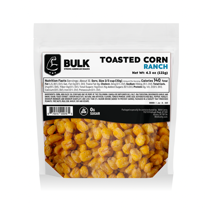BULK Jerky - Premium Toasted Corn