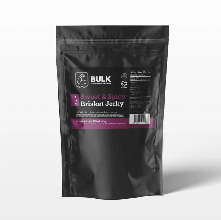 BULK Jerky - Brisket Beef Jerky - All Natural