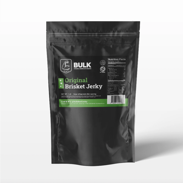 BULK Jerky - Brisket Beef Jerky - All Natural