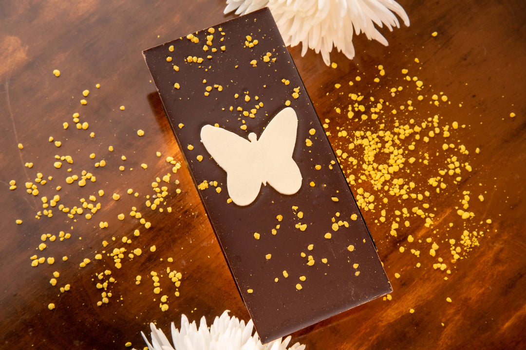 Butterflies Dark Chocolate  Bar