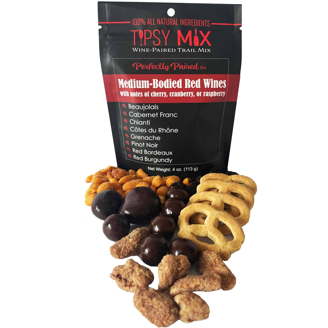 Wine Trail Mix: Medium-Bodied Red Wines