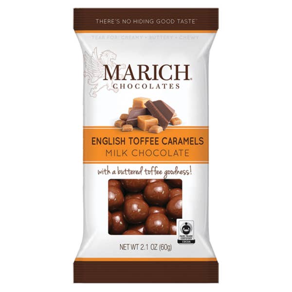 2  oz. Marich Eng Toffee Caramels Single