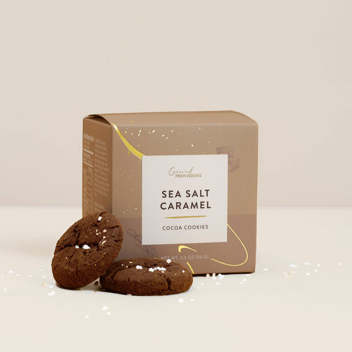 Grand Provisions - Sea Salt Caramel Cocoa Cookies (2 oz)